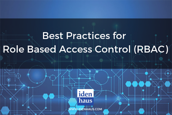 best practices for role based access control