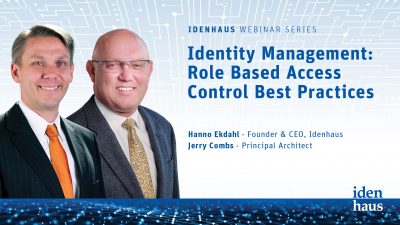 Identity Management-Role Based Access Control Best Practices