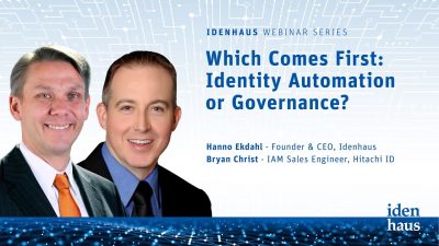 identity automation or governance